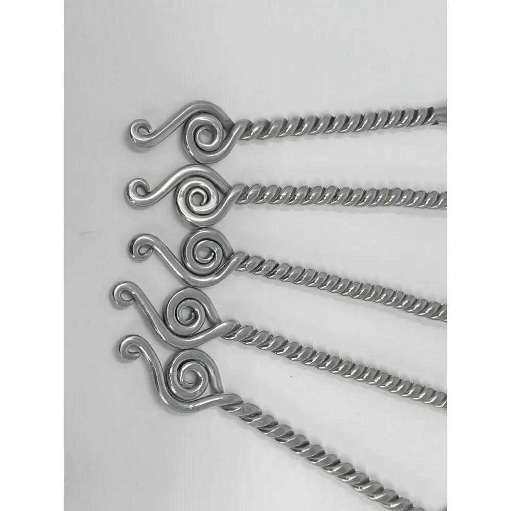 World Market Maroc Twist 1 Dinner Knife  2 Dinner Forks 2 Dinner Spoons Set Of 5
